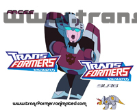 Transformers Animated Characters Arcee Wallpaper