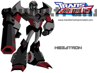 Transformers Animated Characters Megatron Wallpaper